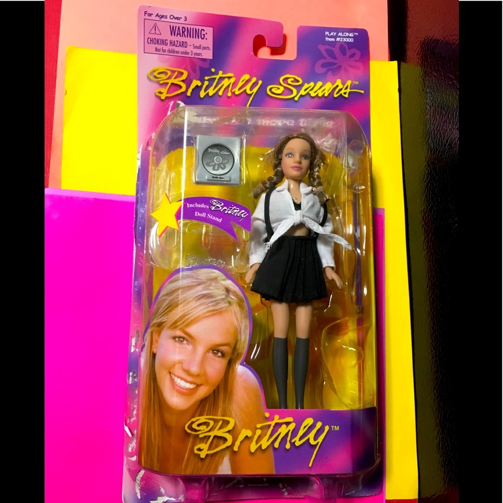 BRITNEY SPEARS PLAY ALONG DOLL VINTAGE 2000